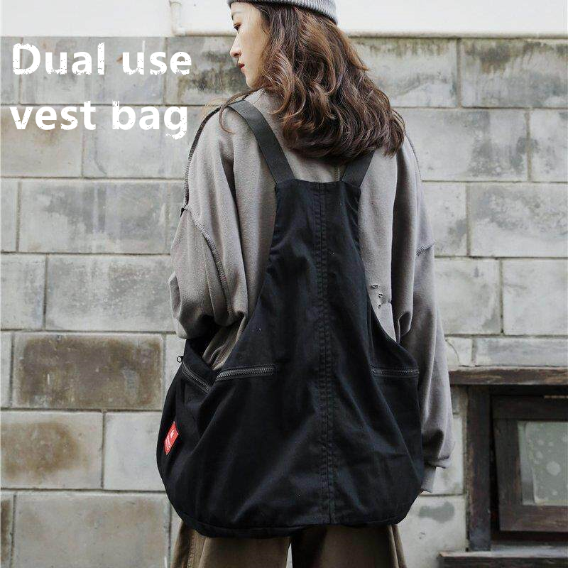 Streetwear Brand Backpack - Rucksack im Westen-Stil mit doppeltem Verwendungszweck,