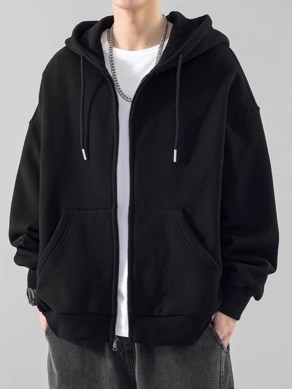 Lockerer Herren-Hoodie Sweatsh – Streetwear Brand Hong Kong Bewertung und Preis