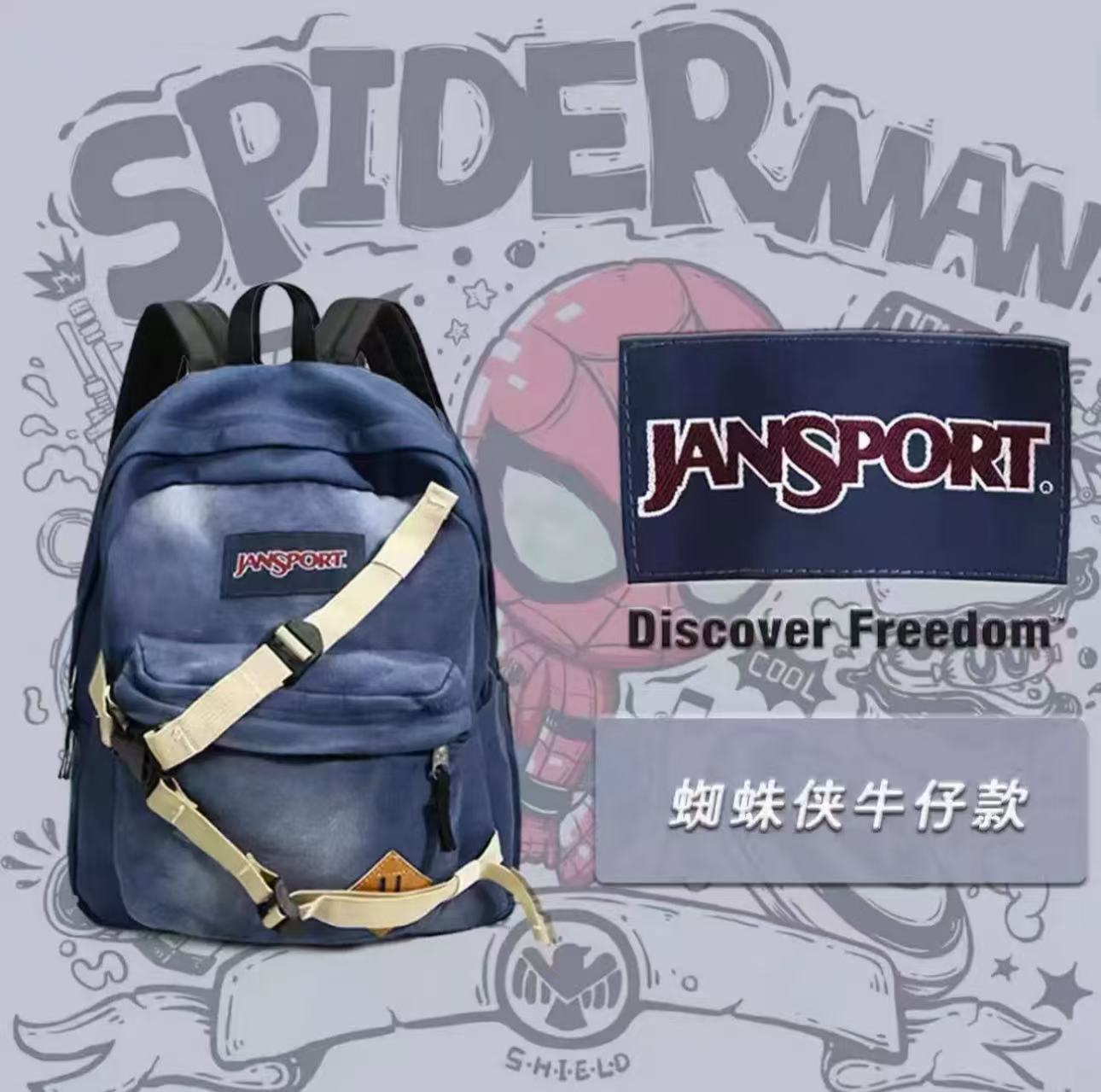 Auf Lager Jansport Rucksack Pe – Streetwear Brand Backpack Bewertung und Preis