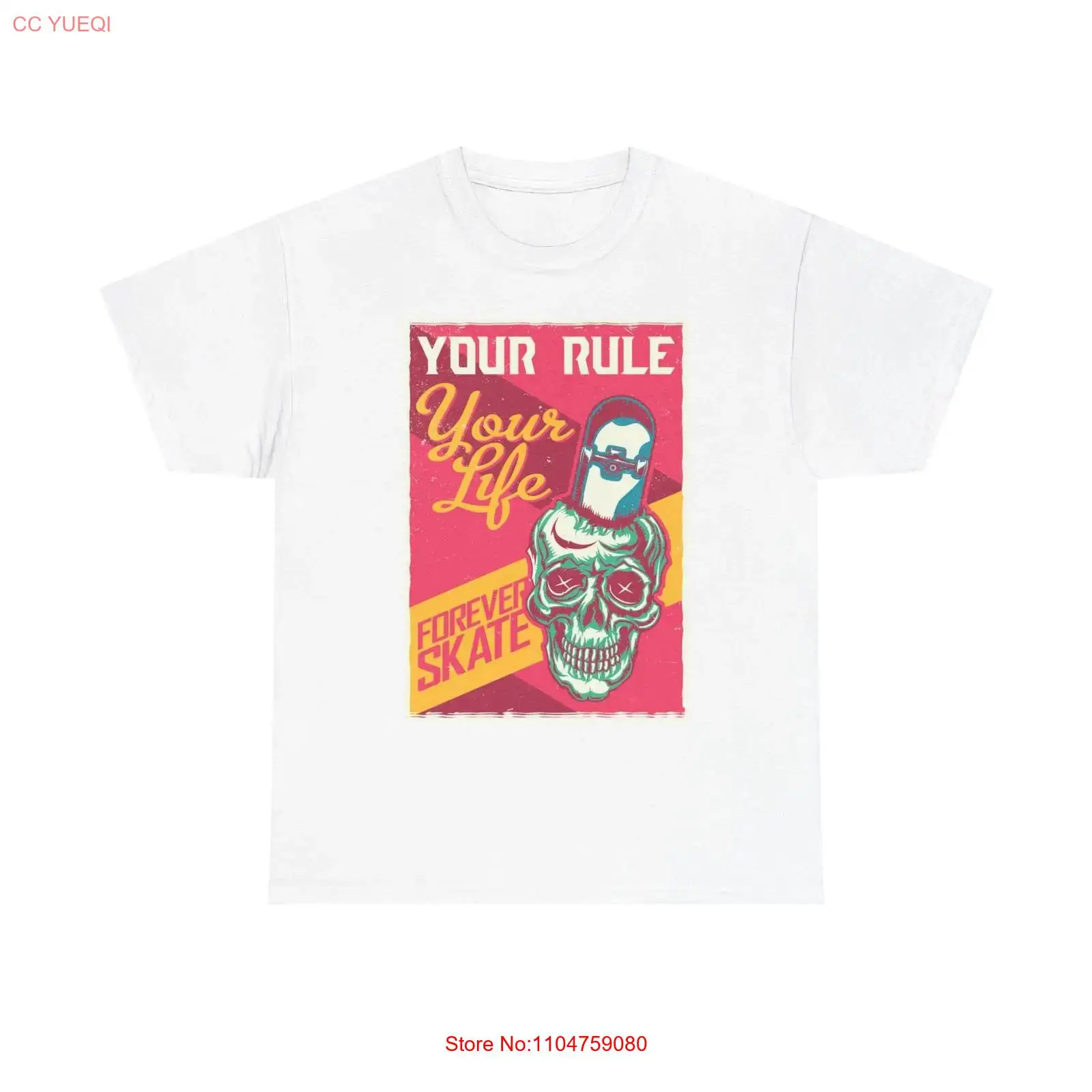 Forever Skate T-Shirt, brandne – Streetwear Brand Graphic Designer Bewertung und Preis
