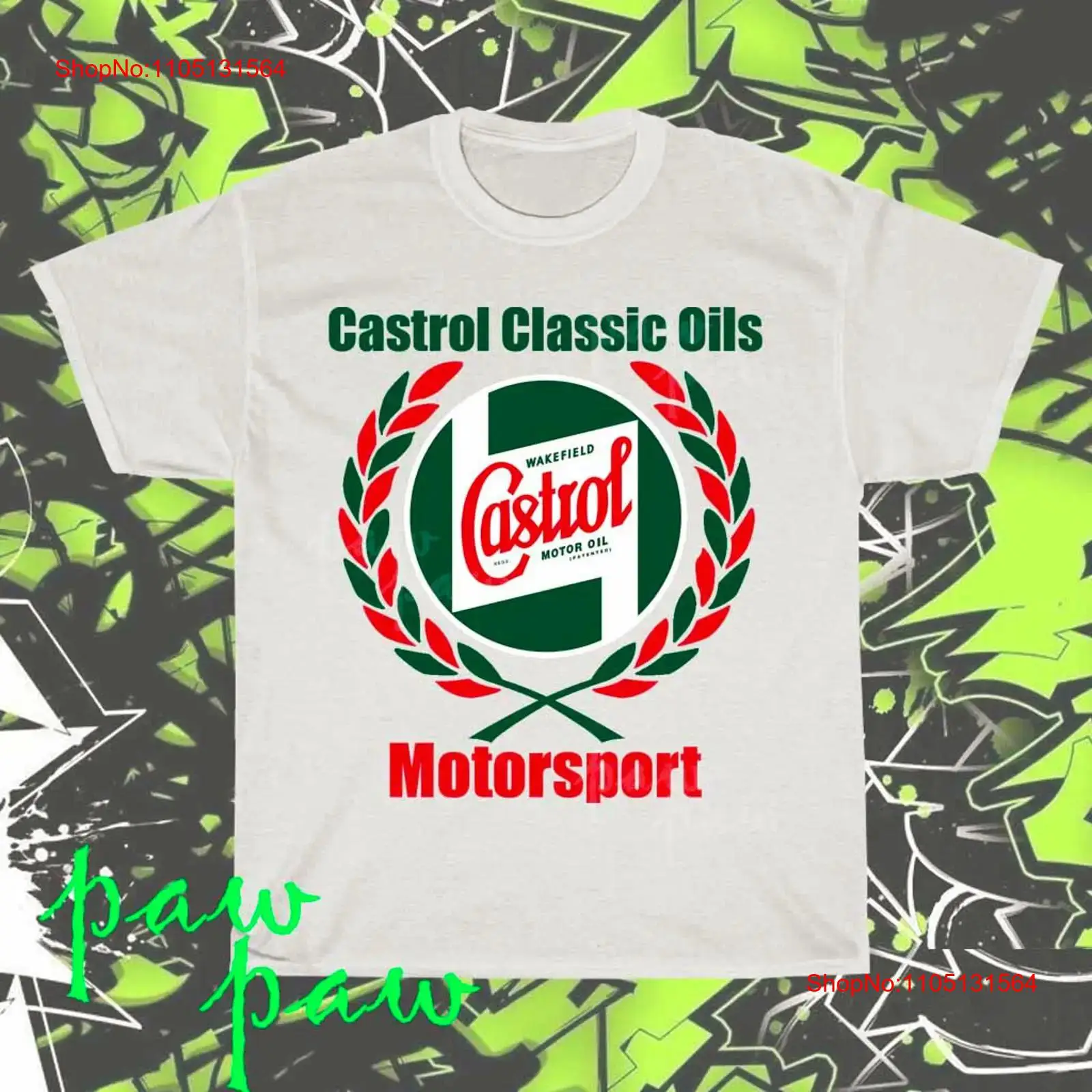Brandneues Castrol Oil Logo Am – Streetwear Brand Graphic Designer Bewertung und Preis